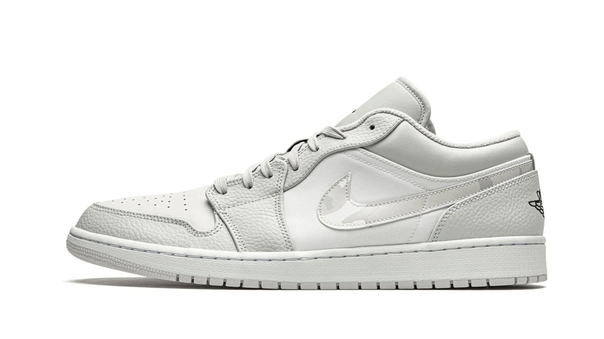 Air Jordan 1 Low White Camo - Iconic Low-Top Sneaker with Subtle Camouflage Design