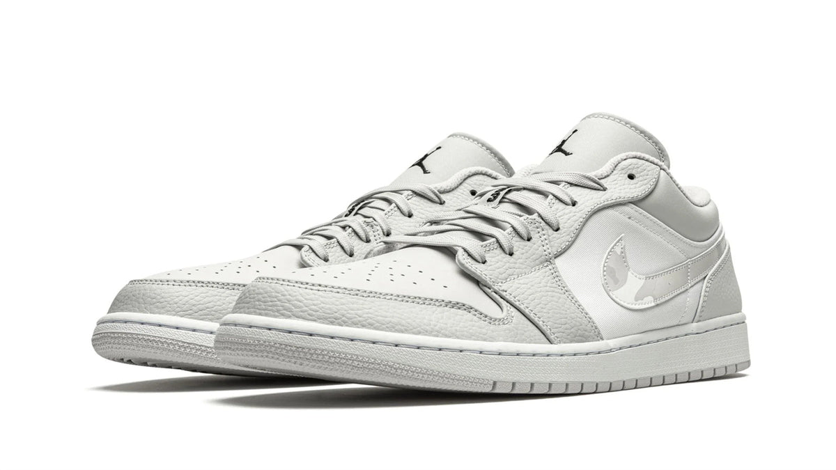 Air Jordan 1 Low White Camo - Iconic Low-Top Sneaker with Subtle Camouflage Design