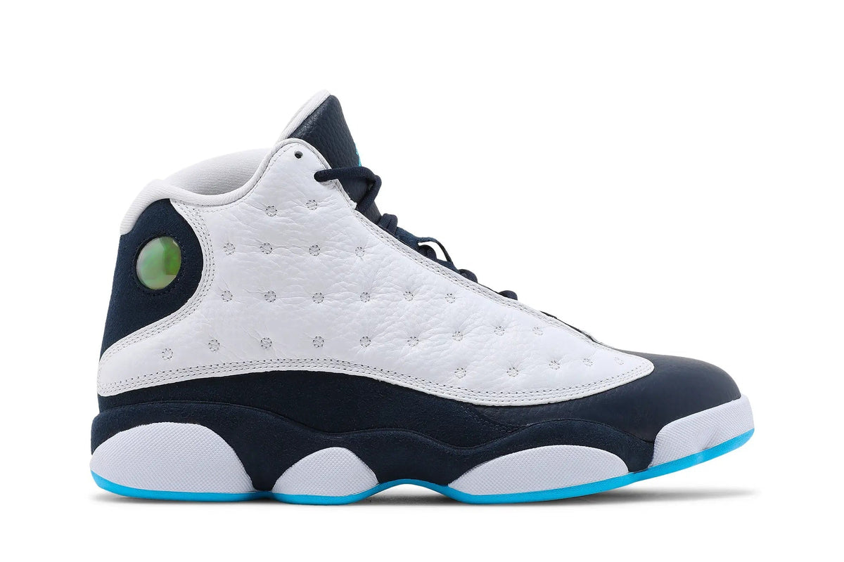 Jordan 13 Retro 'Obsidian' - Classic Basketball Silhouette with Hologram Detail