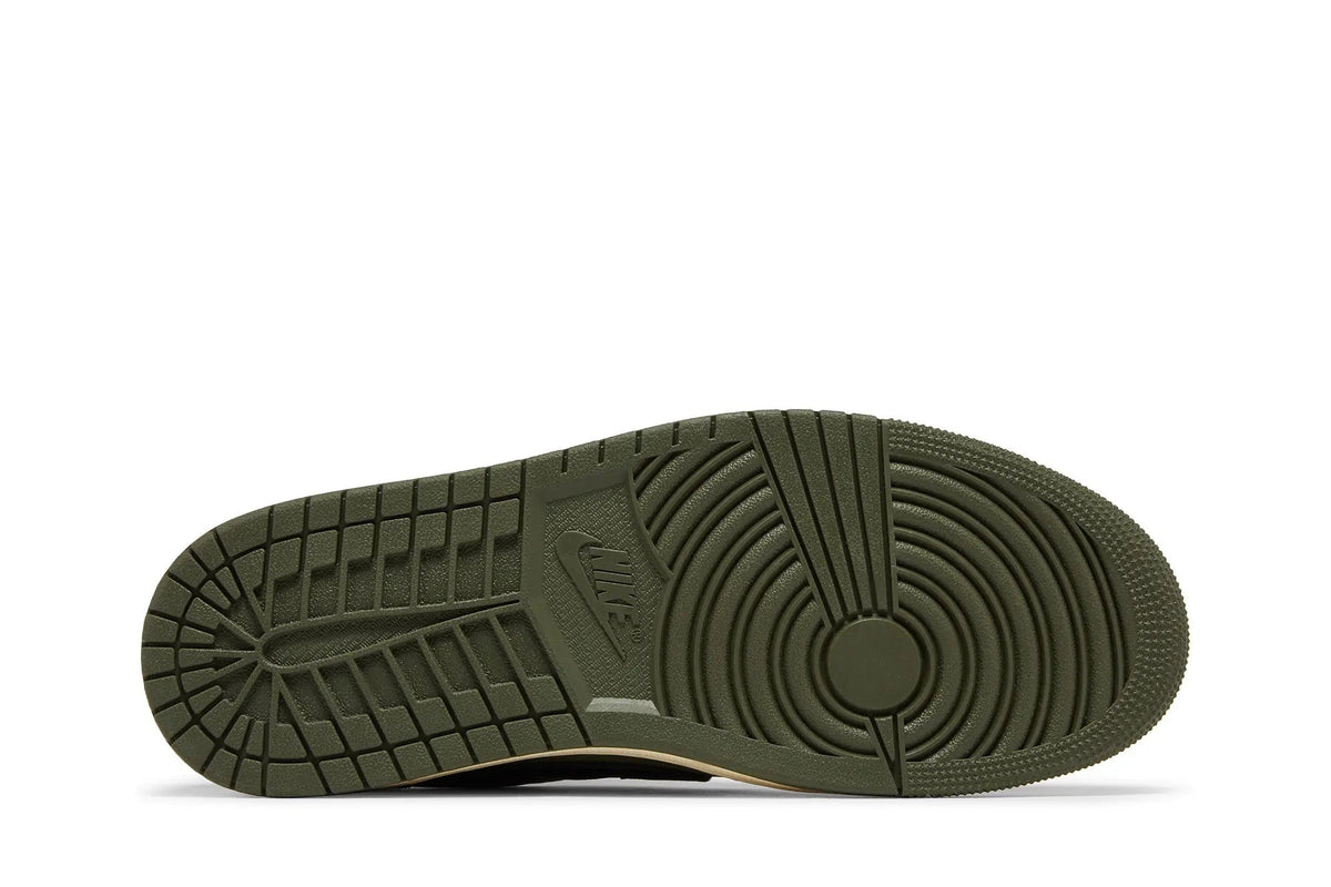 Travis Scott x Jordan 1 Low OG SP 'Reverse Olive' - Limited Collaboration Sneaker