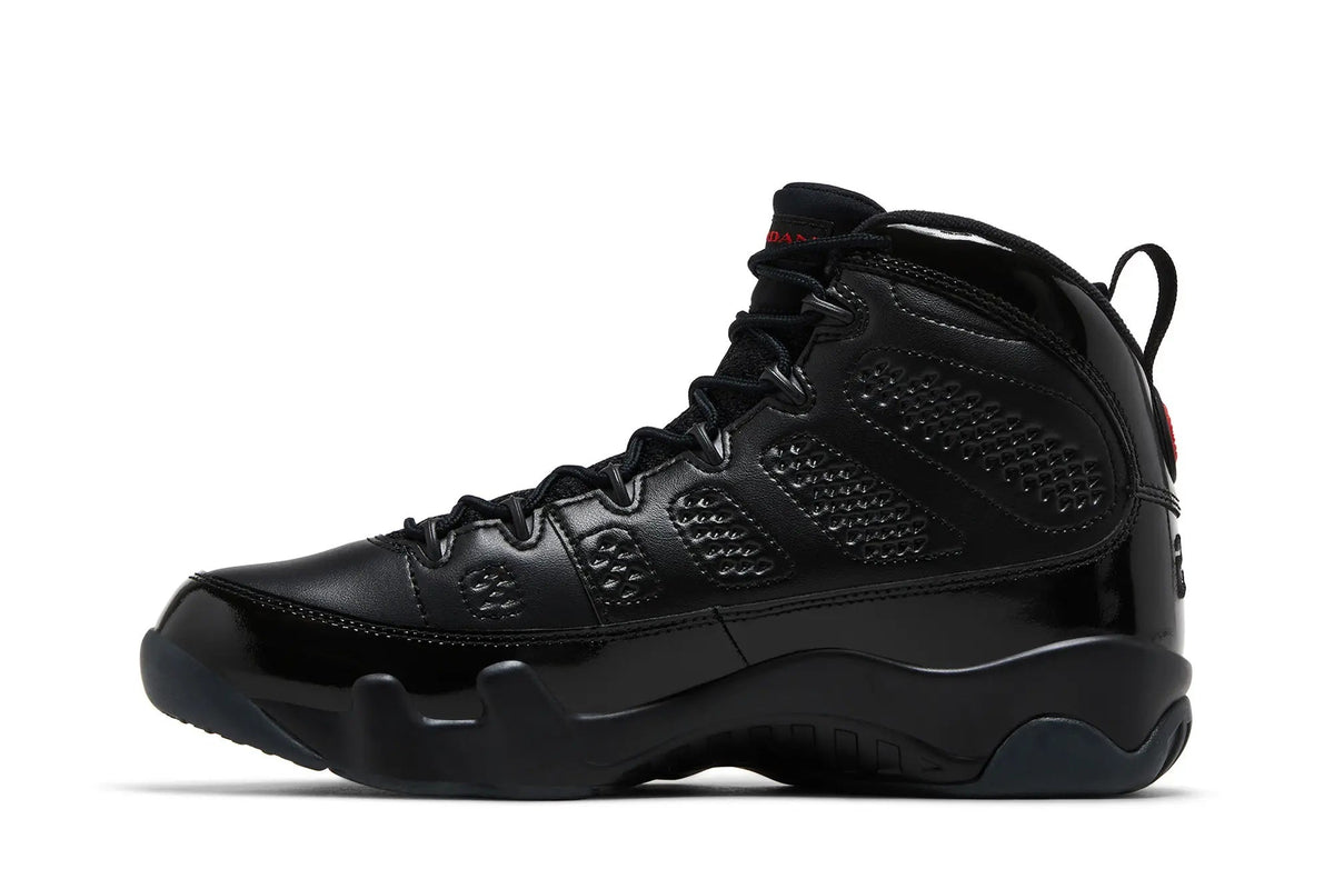 Jordan 9 Retro 'Bred' Black University Red High-Top Sneaker