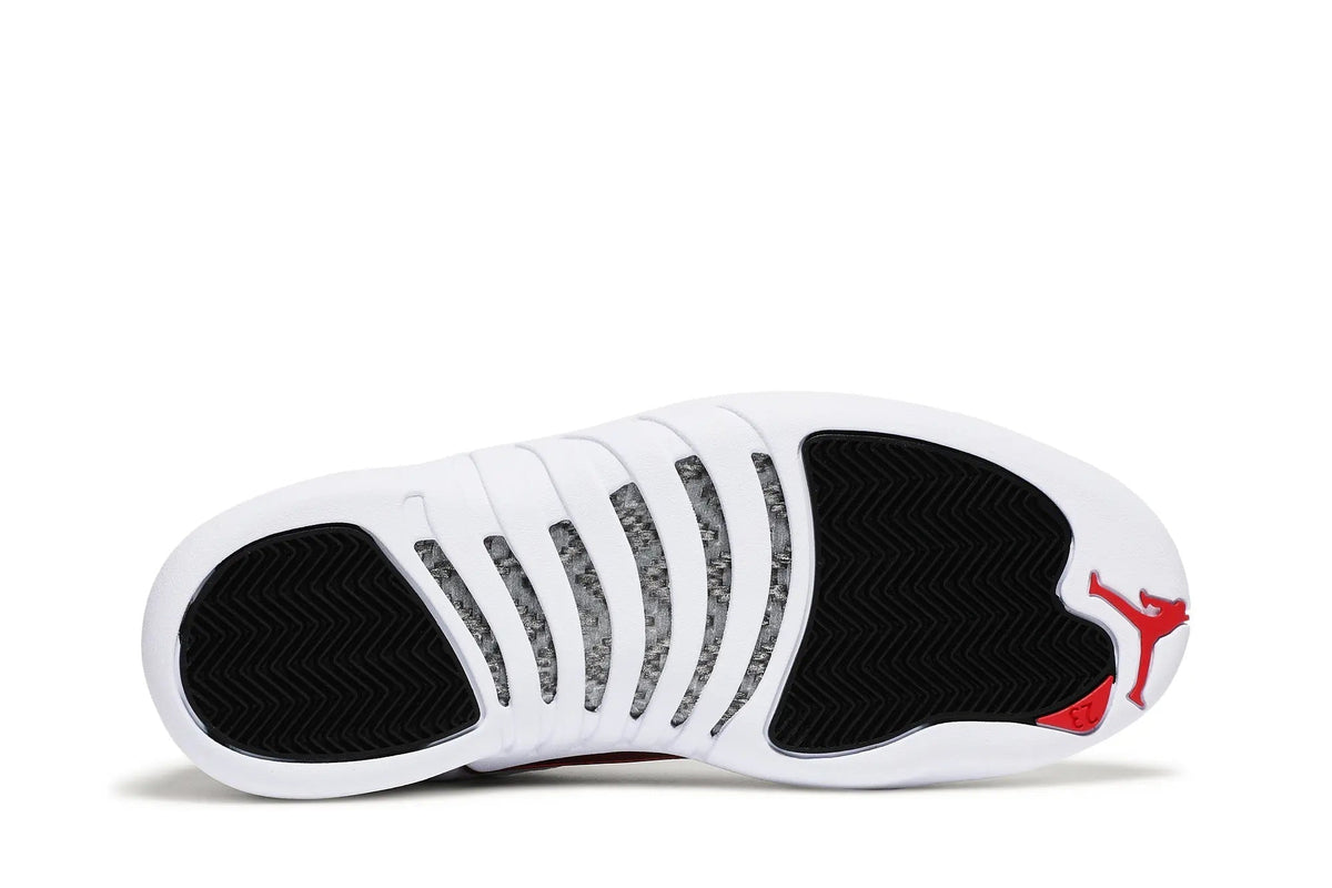 Jordan 12 Retro 'Twist' - White/University Red/Black Basketball Shoe