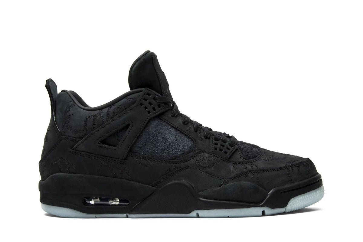 KAWS x Air Jordan 4 Retro Black - Iconic 2017 Collaboration