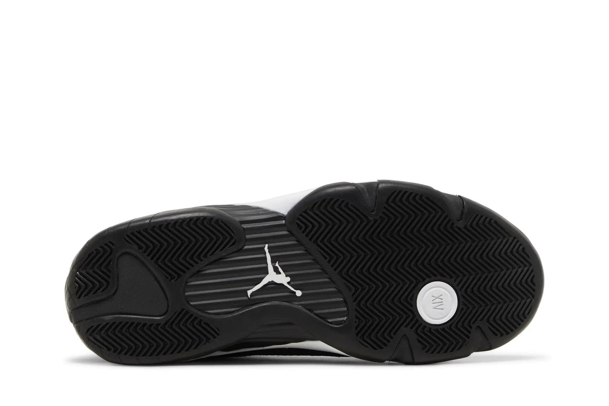 Jordan 14 Retro Black White - Classic Two-Tone Design with Zoom Air Cushioning