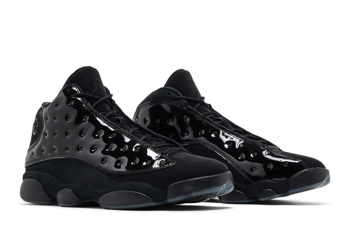 Jordan 13 Retro 'Cap and Gown' - Black Patent Leather Retro Sneaker